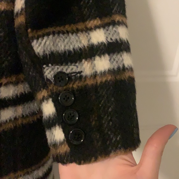 Bernardo Plaid Coat - Picture 3 of 4